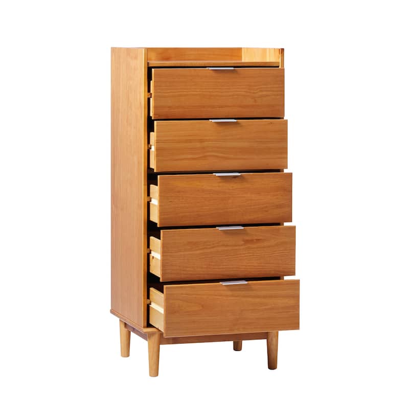 Middlebrook Minimalist 5-Drawer Solid Wood Dresser