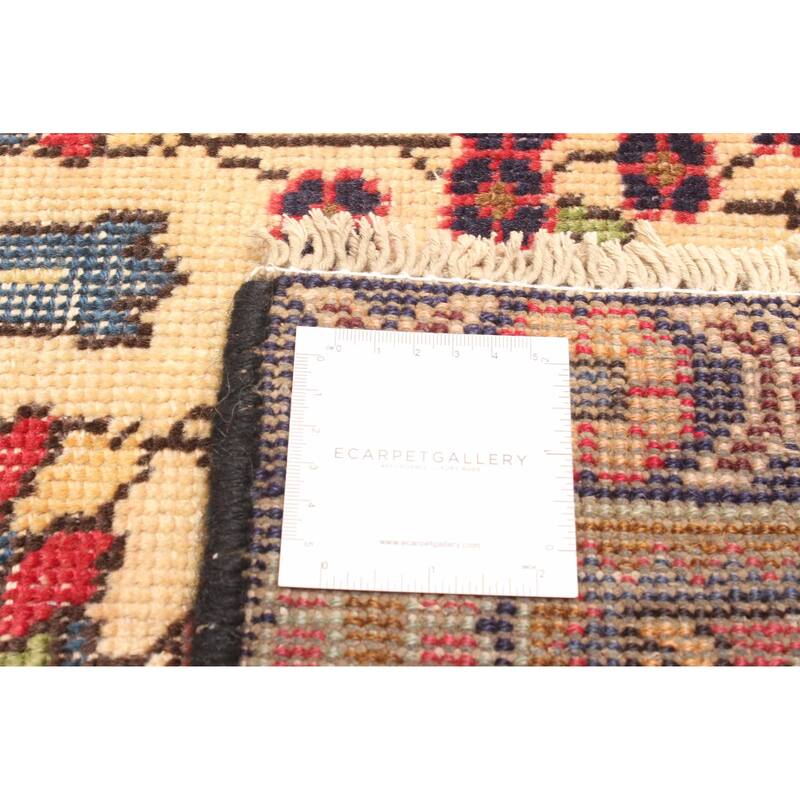 ECARPETGALLERY Hand-knotted Andelz Red Wool Rug - 3'1 x 4'5