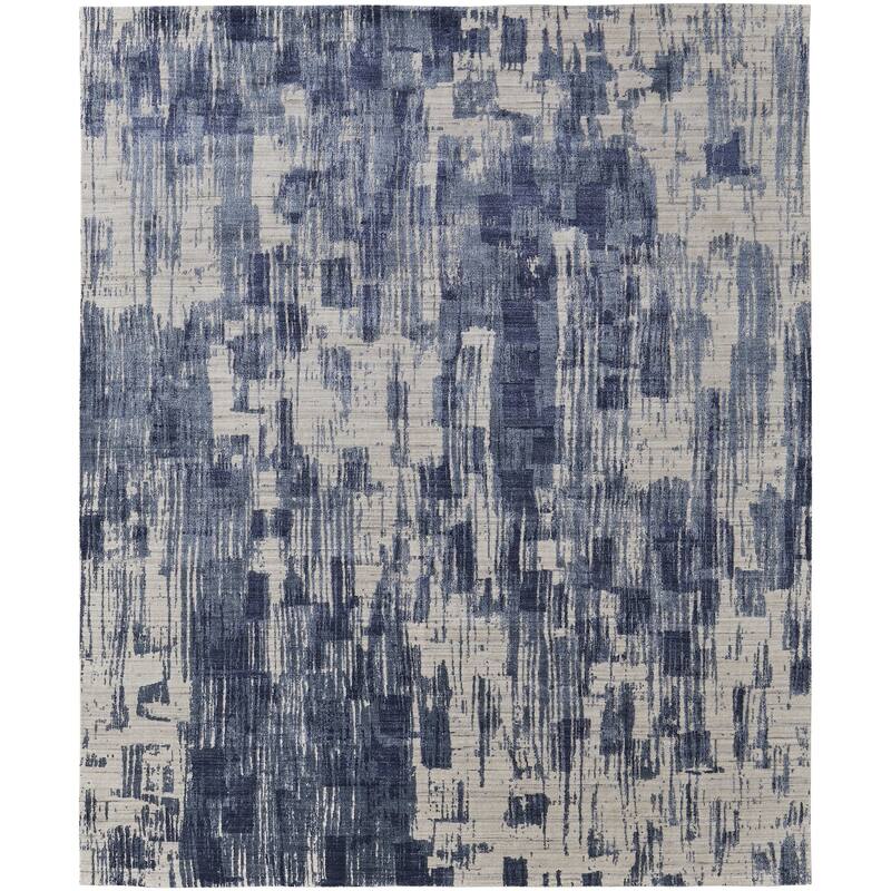 HomeRoots Abstract Casual Rectangle Area Rug - 60 in. x 36 in. x 0.39 in.