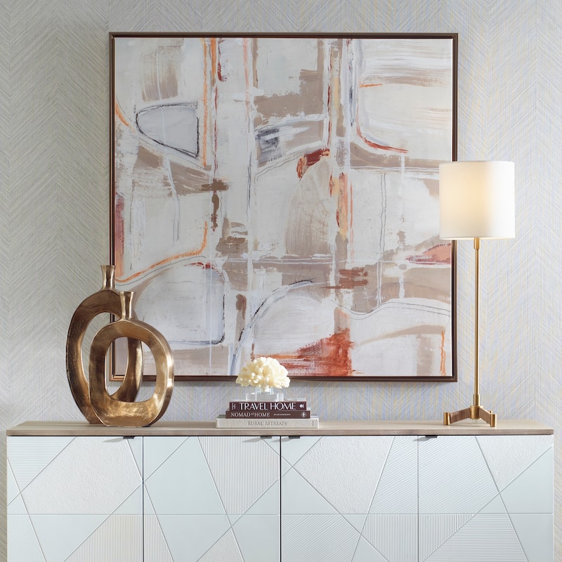 Uttermost Neutral Nirvana Abstract Canvas Art