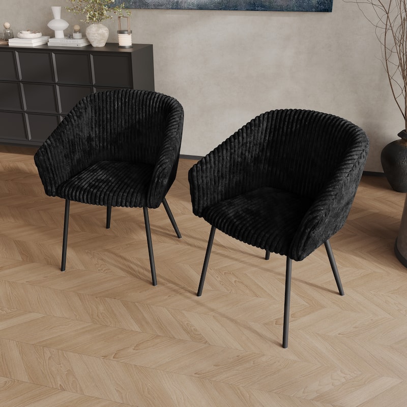 CraftPorch Minimalist 2-Piece Dining Chair