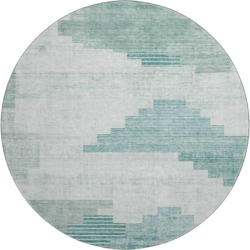 Premium Washable Super Soft Geo Global Mayfield Rug