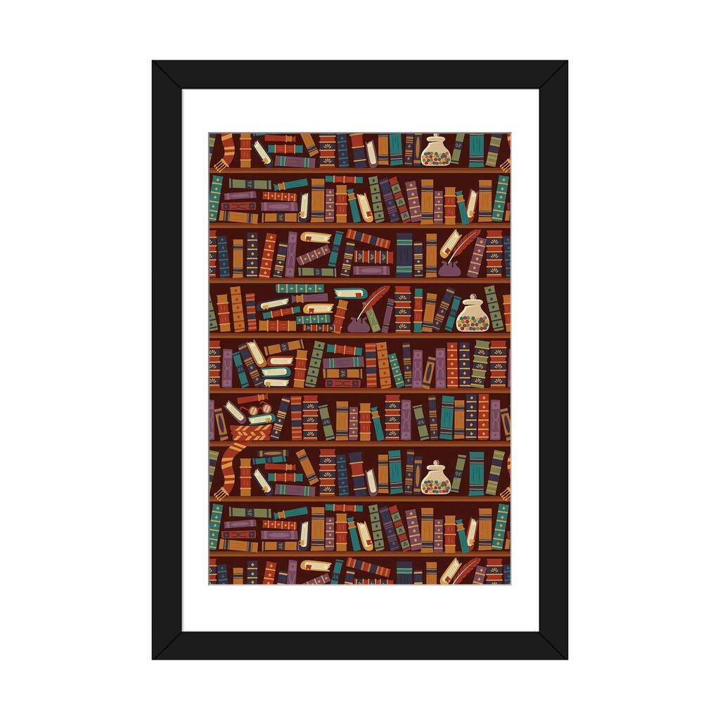 iCanvas "Bookshelf" by Risa Rodil