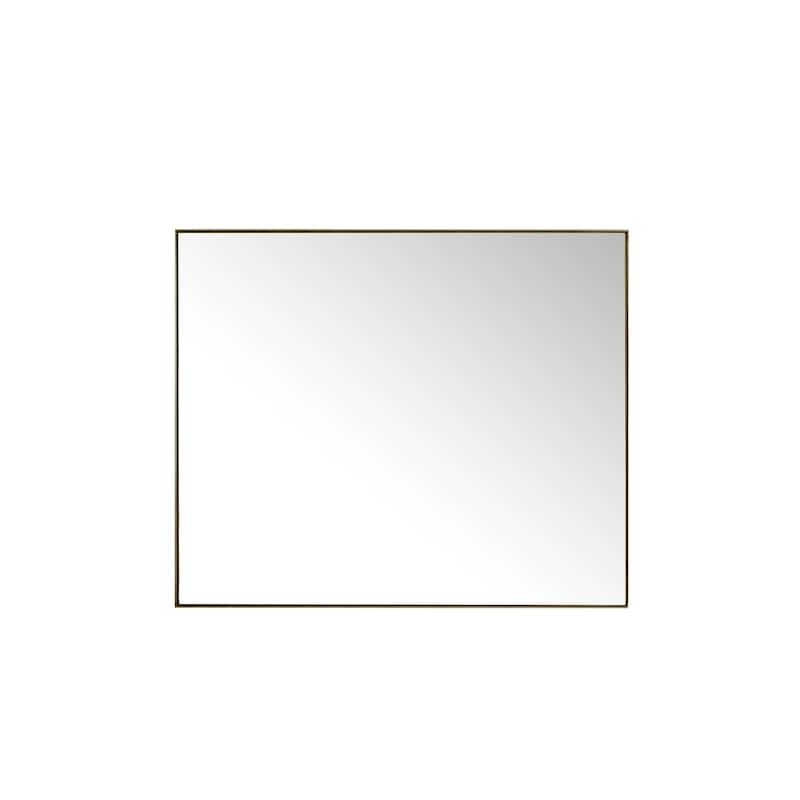 James Martin Vanities Rohe 48" Mirror - Champagne Brass