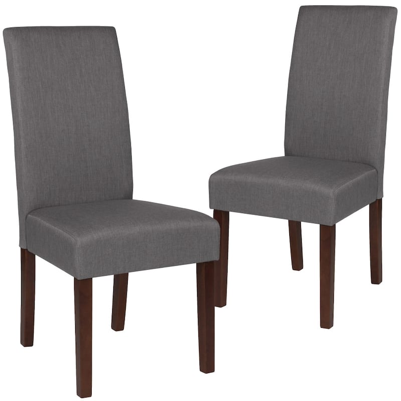 Upholstered Wood Parsons Chair (Set of 2) - 19"W x 21.5"D x 40"H