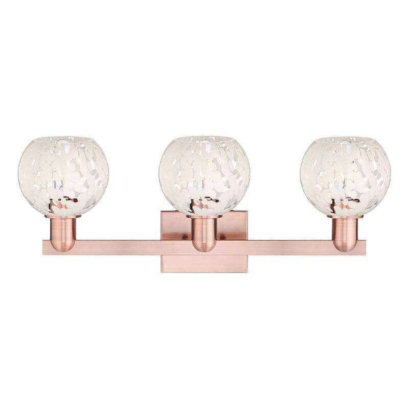 Innovations Lighting Endless Possibilities Arcadia - White Mouchette - 2 Light 17" Bath Vanity Light