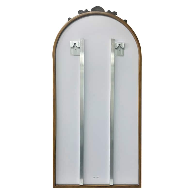 Vintage Ornate Baroque Arched Wall Mirror