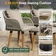 preview thumbnail 6 of 18, 5 Pieces Patio Furniture Chair Sets, Patio Conversation Set With Wicker Cool Bar Table,Ottomans,Outdoor Furniture Bistro Sets