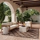 preview thumbnail 26 of 99, Nourison Easy Care Indoor/Outdoor Moroccan Trellis Area Rug 10' x 14' - Brown