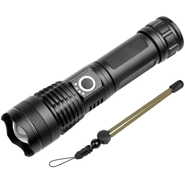 Rechargeable LED Flashlight 10000 Lumens with Battery - Bed Bath & Beyond -  37593606