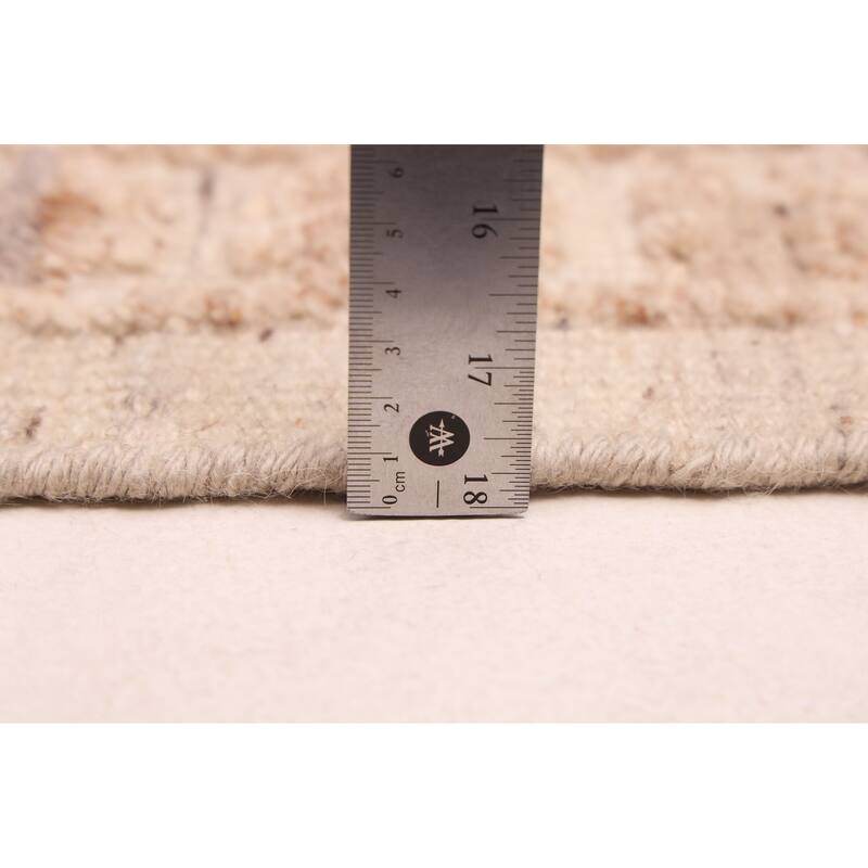 ECARPETGALLERY Hand-knotted Tangier Ivory Wool Rug - 8'4 x 10'3