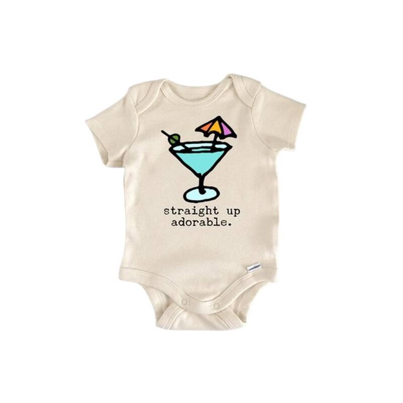 Expresso Martini Cocktail - Baby Boy Girl Clothes Infant Bodysuit Funny Cute Newborn