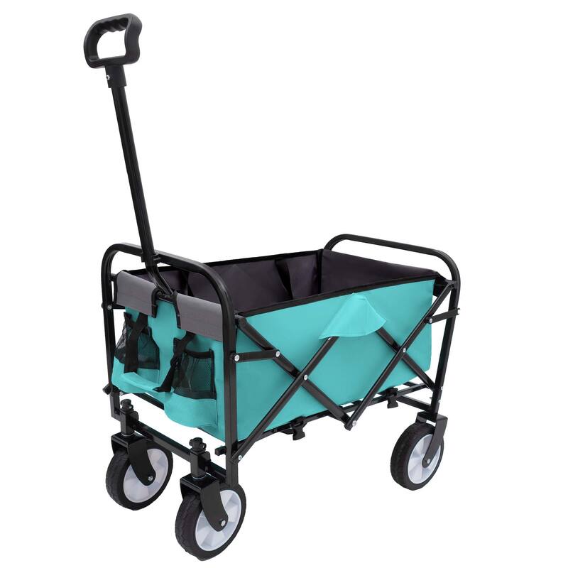 2.1 cu ft. Steel Foldable Wagon Cart
