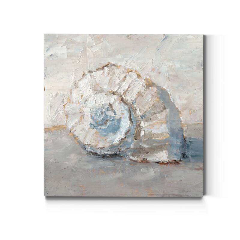 Blue Shell Study III -Premium Gallery Wrapped Canvas - Ready to Hang