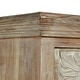 preview thumbnail 9 of 10, Holgate Boho Handcrafted Acacia Wood 3 Drawer Chest by Christopher Knight Home
