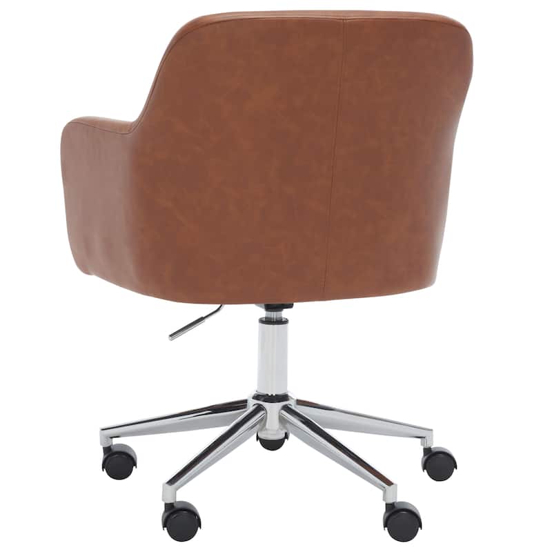 SAFAVIEH Filareta Swivel Office Chair - 24Wx23Dx36H