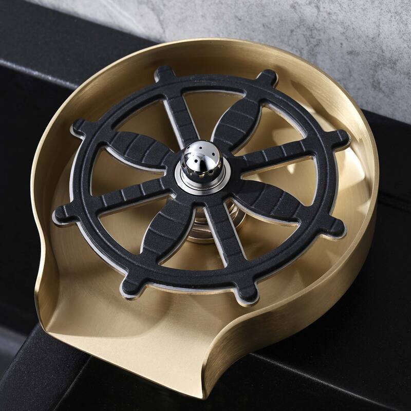 Stainless Steel Glass Rinser for Kitchen Sink, Kitchen Sink Cup Rinser, Bottle Washer Cup Washer for Sink