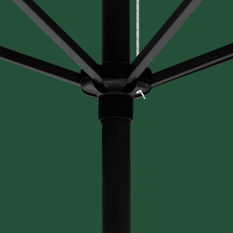 Astella 9' Crank Open Push Button Tilt Outdoor Patio Umbrella