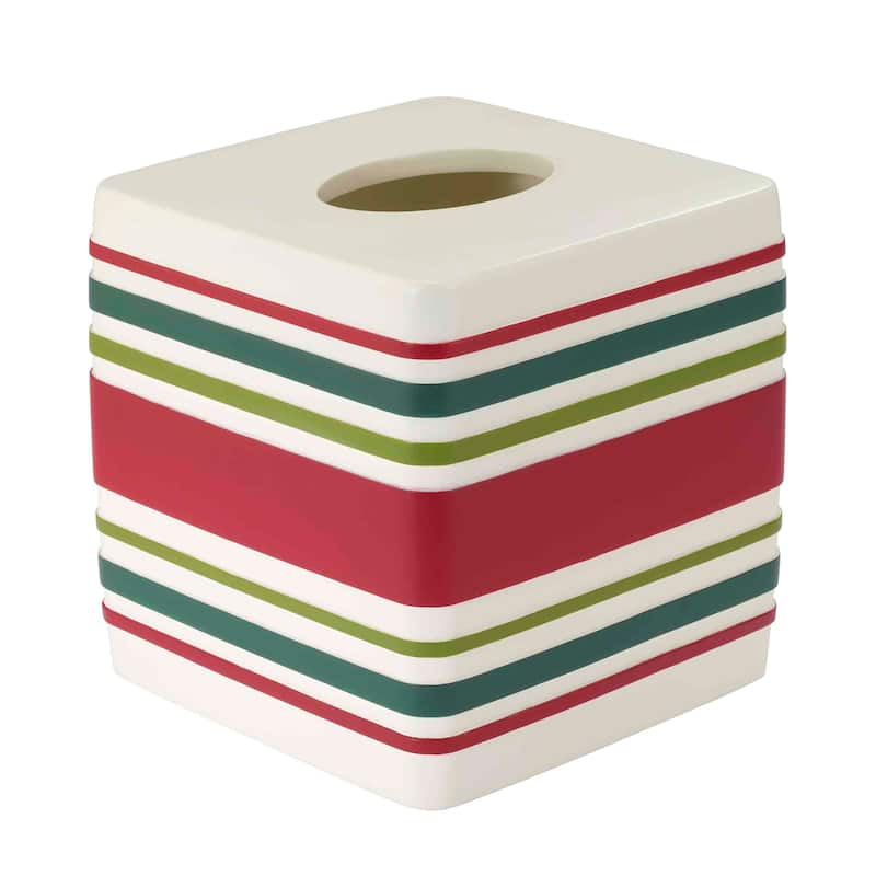 Izod Ornament Tissue Cover - Red/Green - Tissue Cover