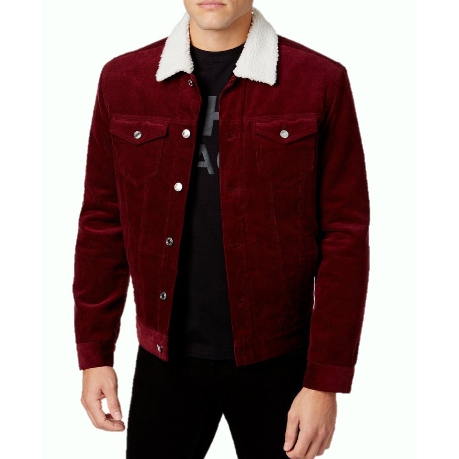 mens white trucker jacket