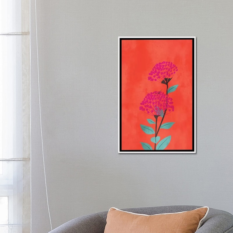 iCanvas "Tropical Sunset" by Kubistika Framed Canvas Print