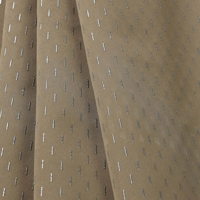 Superior Shimmer Washable Room Darkening Curtains, Set of 2 Panels