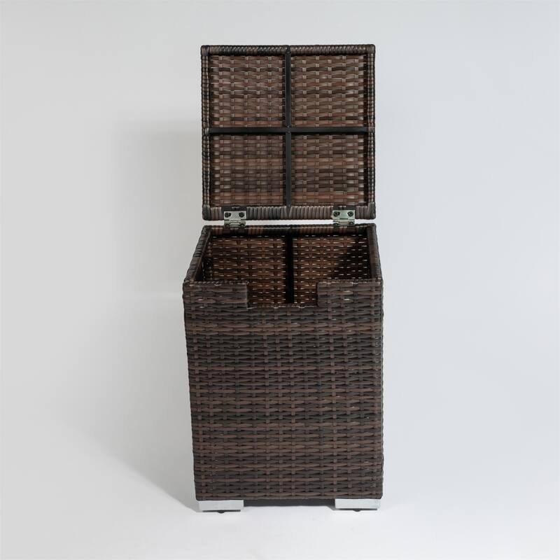 Outdoor Wicker Gas Cylinder Cover, Rattan Propane Tank Cover Gas Bottle Cover