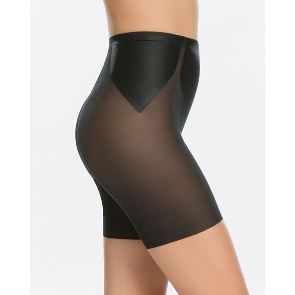 spanx haute contour mid thigh short