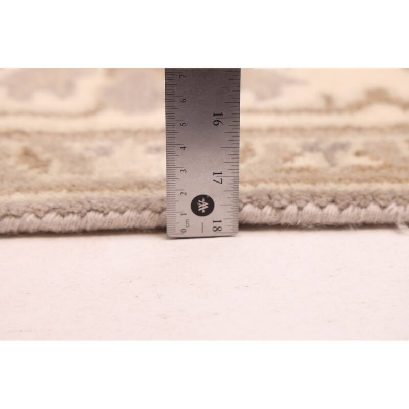 ECARPETGALLERY Hand-knotted Royal Oushak Grey Wool Rug - 7'11 x 9'10