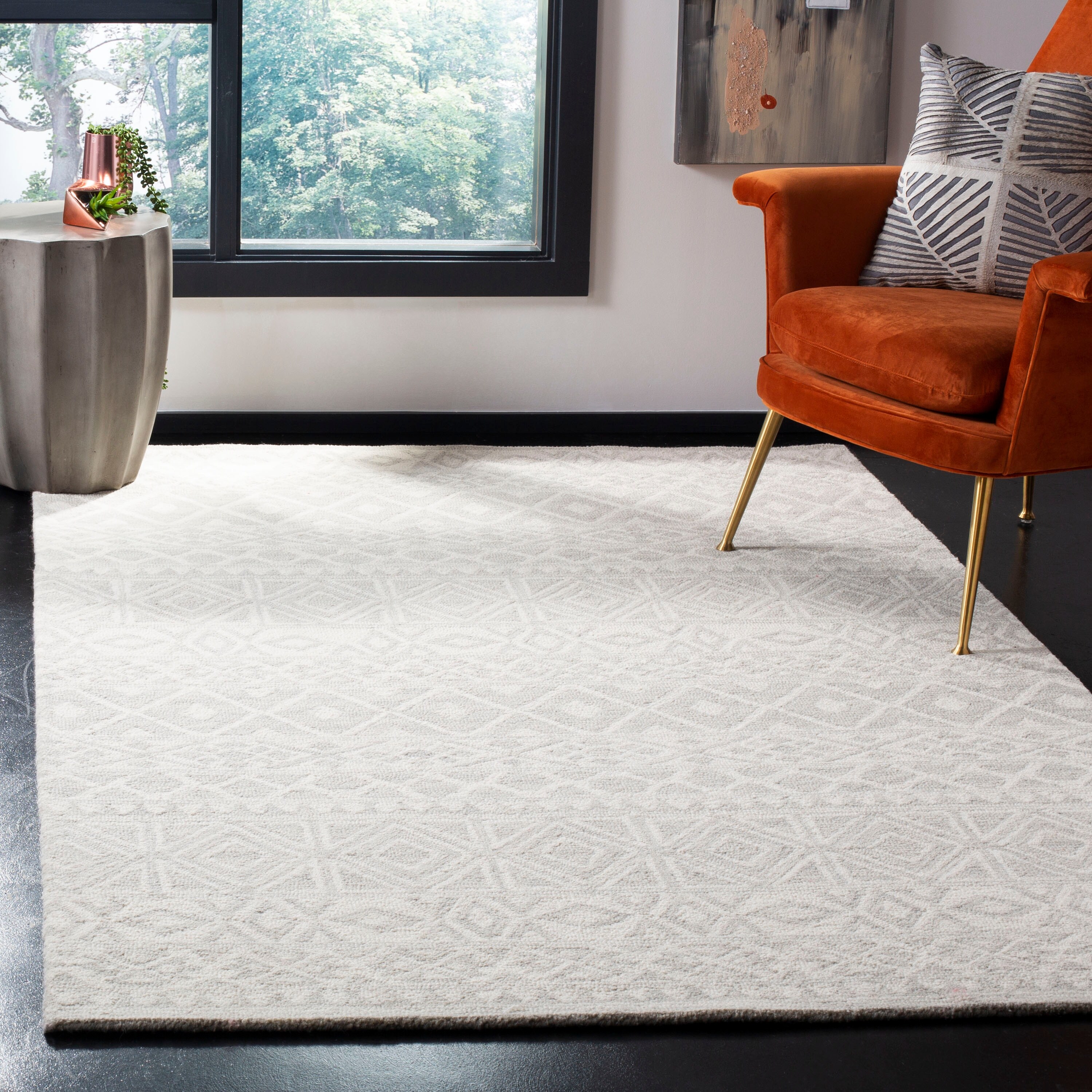 Safavieh Handmade Blossom Manervia Modern Floral Wool Rug On Sale Overstock 22709379