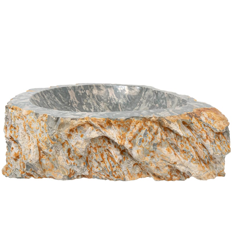 Miseno Natural Stone 17" Specialty Vessel Bathroom Sink