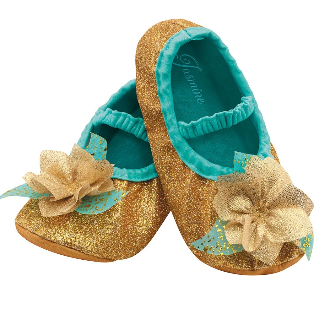 Shop Toddler Disney Jasmine Costume Slippers Up To Size 6 Overstock 16802412