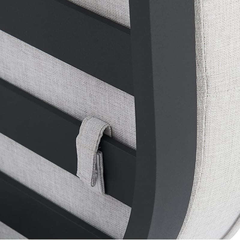 Christopher Knight Home - Elvis Modern Outdoor Aluminum 3 Seater Sofa with Fade-Resistant Cushions