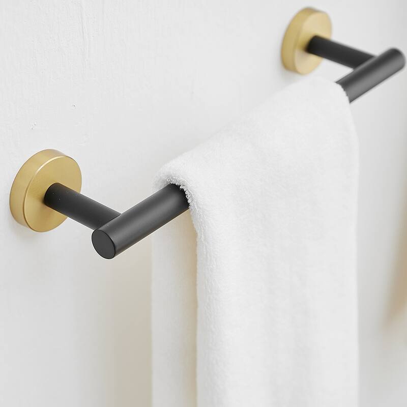 5-Pieces Bathroom Accessories Set,Stainless Steel Bathroom Hardware Set, Bath Towel Bar Set