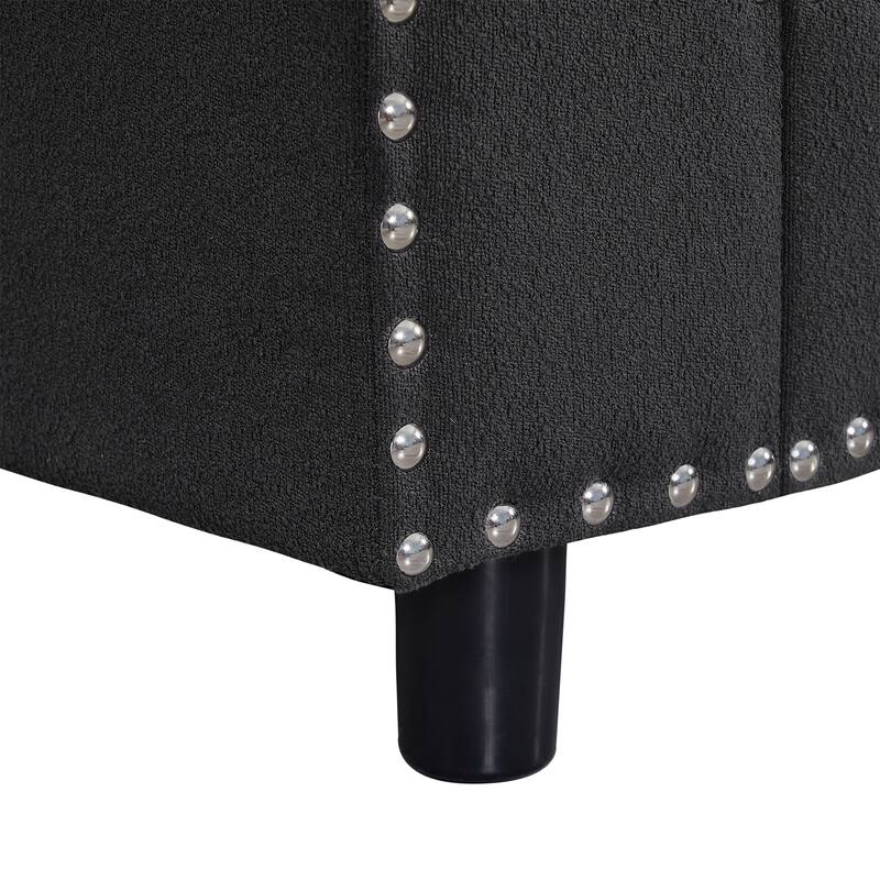 L-Shaped Modular Sectional Sofa with Removable Cushions