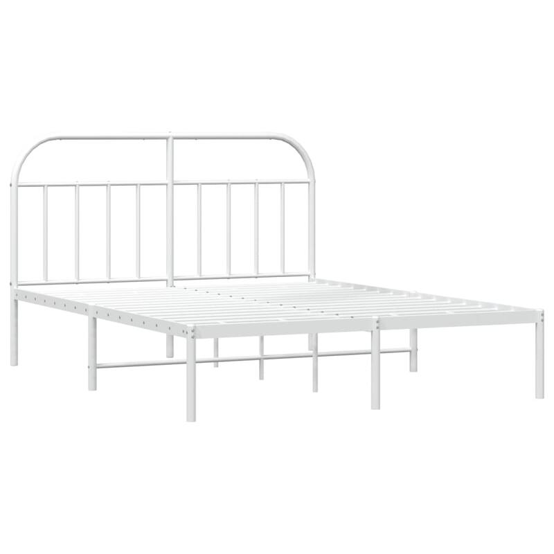 vidaXL 12 Inches Metal Bed Frame No Mattress