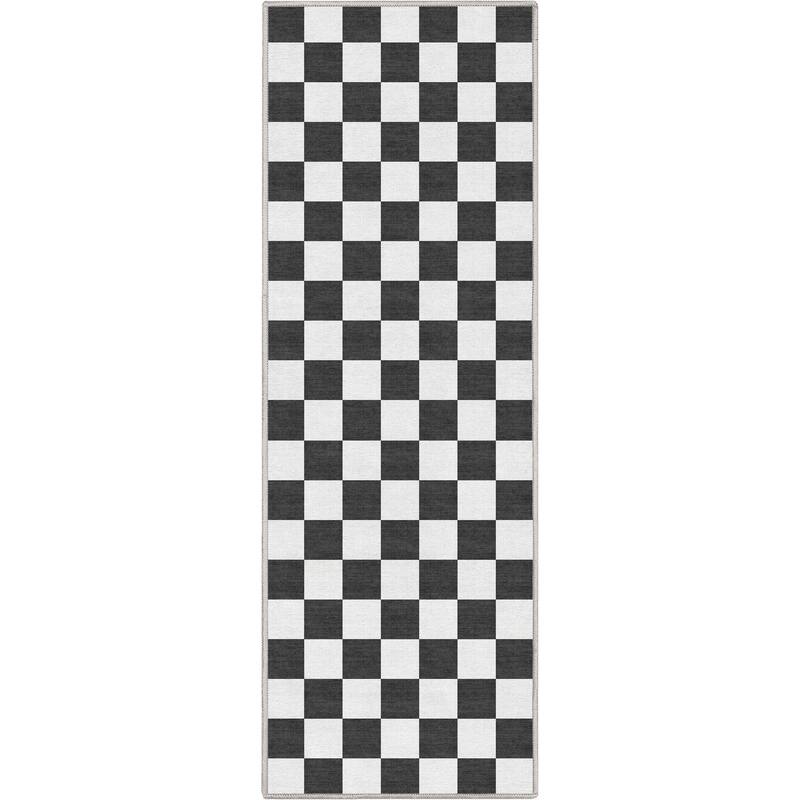 Well Woven Apollo Square Modern Geometric Flat-Weave Area Rug