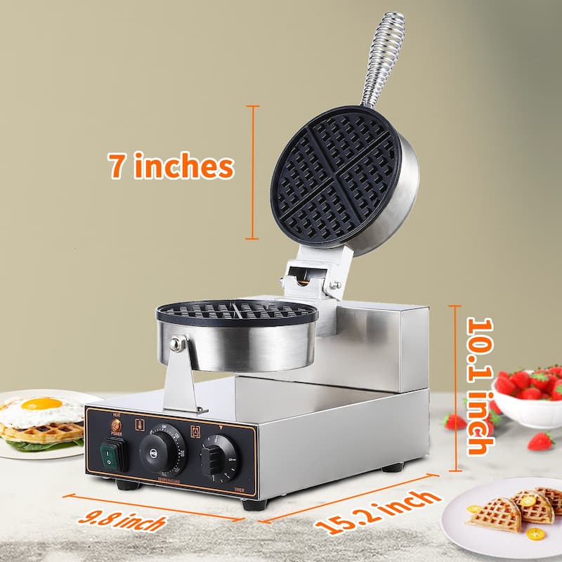 Electric Nonstick Commercial Waffle Cone Maker