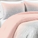 preview thumbnail 8 of 18, Lush Decor Glitter Ombre Metallic Print Comforter Set