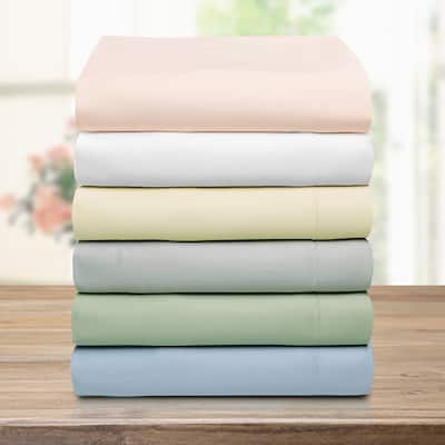 Superior Solid Lyocell-Blend Duvet Cover Set
