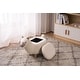 preview thumbnail 4 of 6, Animal Llama Kids Indoor Storage Ottoman