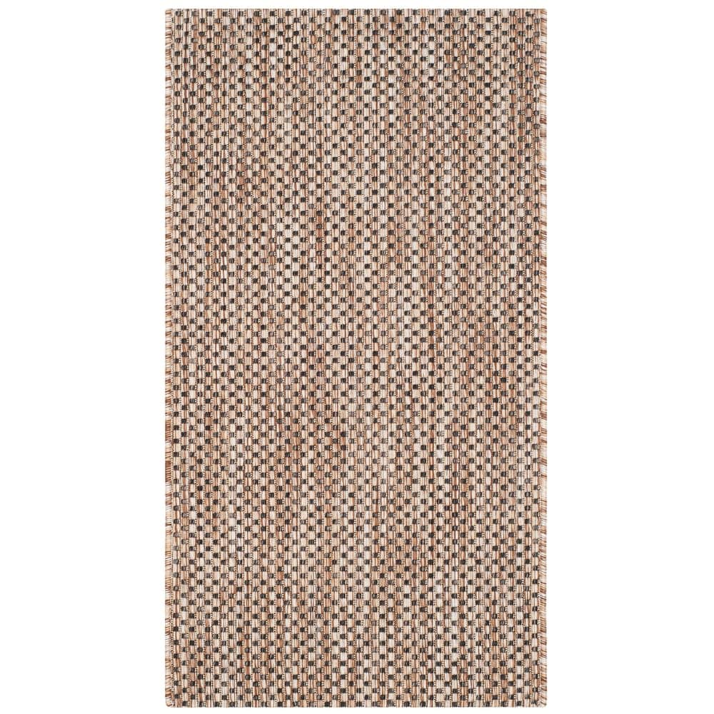 SAFAVIEH Courtyard Begajeta Indoor/Outdoor Waterproof Patio Backyard Rug.