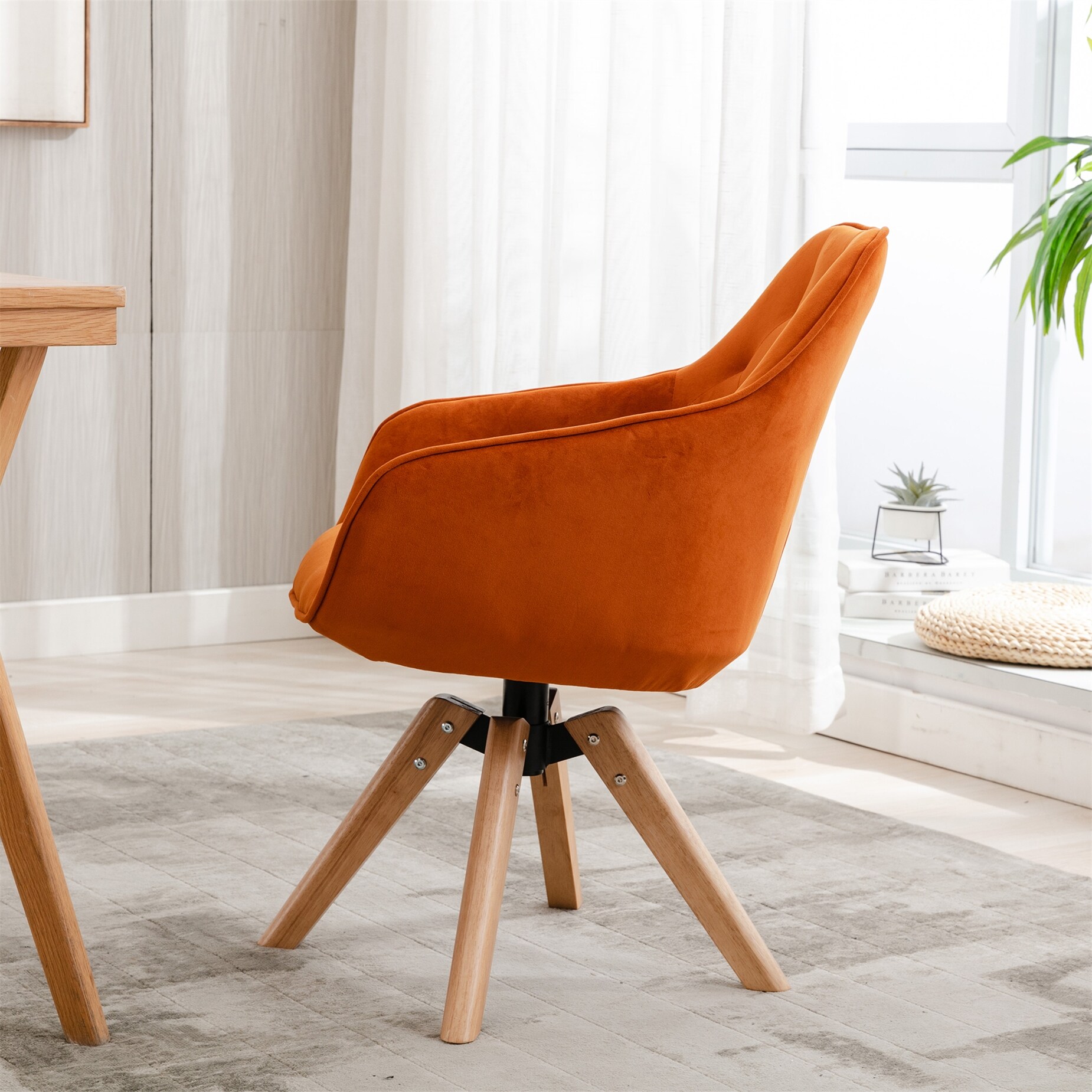 Armless wood bankers discount chair