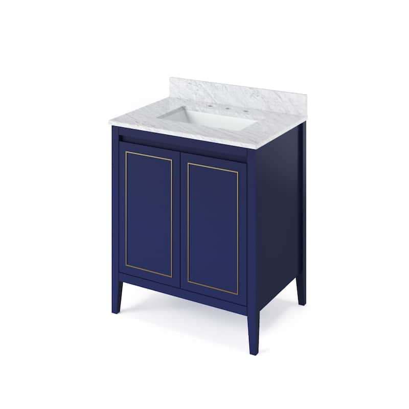 Jeffrey Alexander VKITPER30R-MARBLE Percival II 30" Free Standing