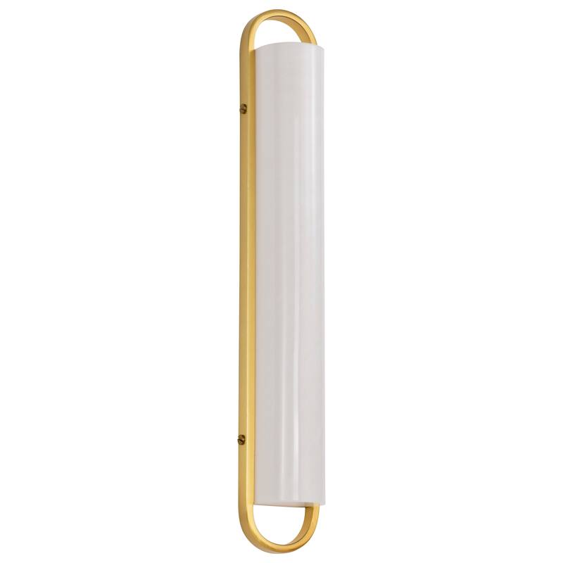 Velano 24 Inch LED Vanity Brushed Brass Finish - Brushed Brass - Brushed Brass