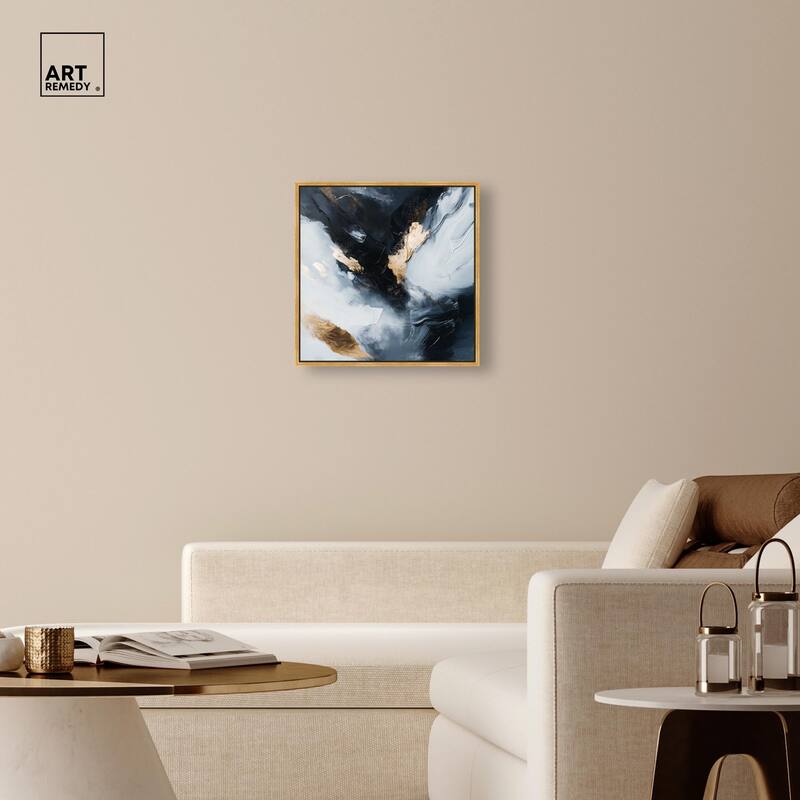 Golden Spark II Canvas by Art Remedy