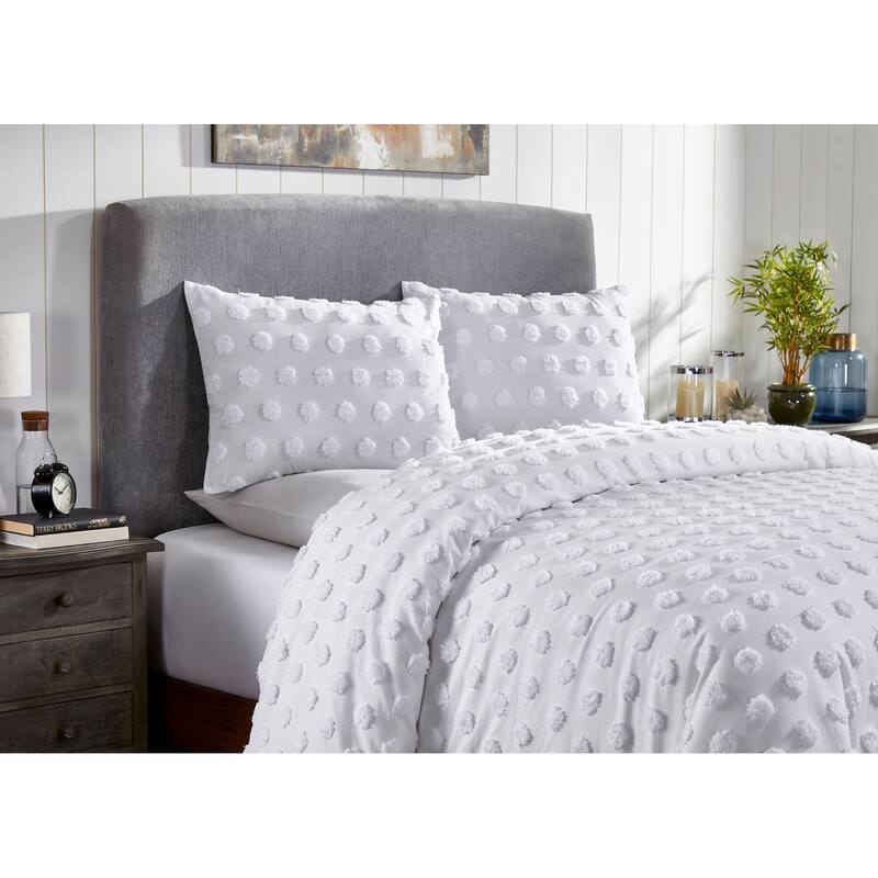 Fabstyles Venice Chenille 3 Piece Comforter Set