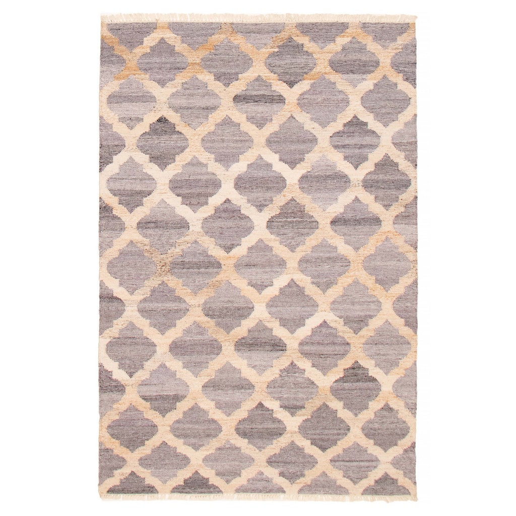 Ankara FW Grey Kilim 5'2" x 8'0" - 5'2 x 8'0