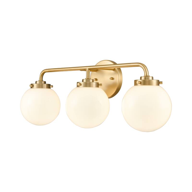 Elk Home Fairbanks Multiple Finishes With Opal Shade 3 Light Vanity Light