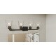 preview thumbnail 6 of 5, Almany 4-Light Matte Black Bath Light